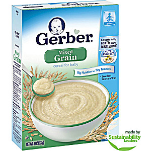 image of Gerber Baby Cereal - Mixed Grain