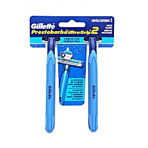 image of Rastrillo Prestobarba Ultra Grip Gillette 2 Piezas