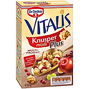 image of Vitalis Knusper Msli Plus Multi-frucht