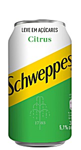 image of Schweppes Citrus Leve Em A��cares Lata 350ML