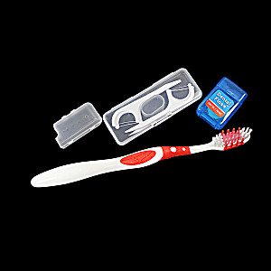 image of Oral Care Kit Higiene Bucal Viaje Cepillo P / Adulto Set