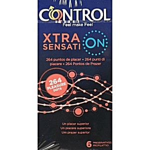 image of Control Xtra Sensation 6 Pezzi