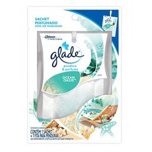 Glade Pendura e Perfuma 8gr Ocean Oasis (7894650005521)