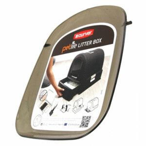 image of Ersatztr In Braun Fr Curver Petlife Katzentoilette 'Style' Wei