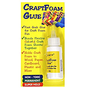 image of Craft Foam Glue 1 Oz. (pack of 4)