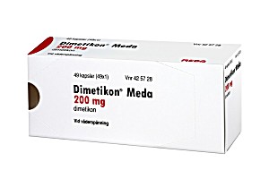 image of Dimetikon Meda, Kapsel, Mjuk 200 MG 49 X 1 St