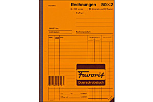image of Favorit Invoices A5