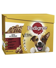 image of Pedigree Adult Jagniecina, Drb, Wolowina 12X100G