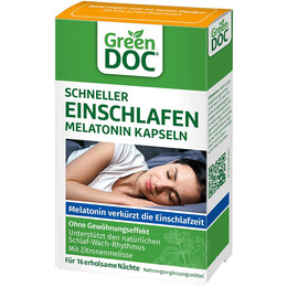image of Green Doc Schneller Einschlafen Kapseln 32 St.