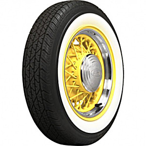image of Coker Tire 579811 BF Goodrich Silvertown Whitewall Radial Tire