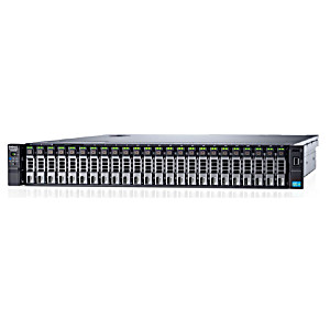 image of Refurbished Dell Poweredge R730XD 24 X 2.5 Hot Plug 2X E5-2630 V3 Eight Core 2.4GHZ 64GB 24X 1.2TB H330