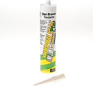 image of Zwaluw Window Seal Plus Sealant Ral 9001 - 310 ML. Zwaluw Window Seal Plus Sealant Ral 9001 - 310 ML.