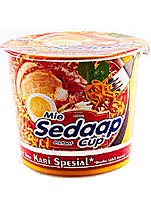 image of Mie Sedaap Cup Mi Kuah Rasa Kari Spesial