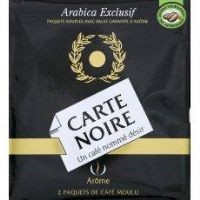 Upc Cafe Moulu Arabica Carte Noire