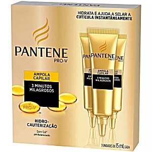 Pantene Ampola Tratamento 3X15Ml (7506195157312)