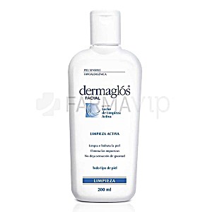 Dermaglos facial 200ml leite limpez (7793742005008)