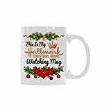 image of Coffee Mug This Is My Hallmark Christmas Movie Watching Mug Tea Cup Ceramic Coffee Mug 11 Ounce