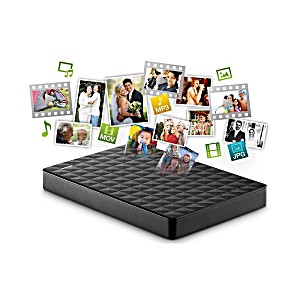 image of Disco HDD Externo Seagate Expansion (preto - 2 TB - USB 3.0)
