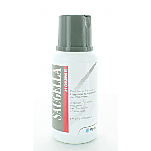 image of Saugella Homme Soin Lavant Intime Et Corps 200 ML