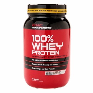 image of GNC Pro Performance 100% Whey Protein, Chocolate Supreme, 2.43 LB
