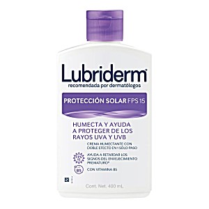image of Lubriderm Crema Proteccin Solar FPS-15 400ML