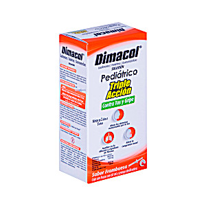 image of Dimacol Sol Frambuesa Pediatrico 60ML