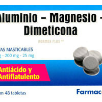 image of Hidroxido Aluminio / Magnesio / Dimeticona Tabs c / 48