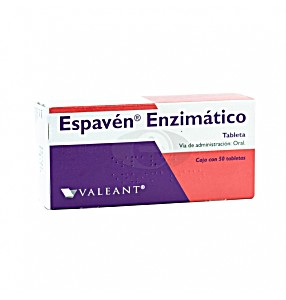 image of Espaven Enzimtico Con 50 Tabletas