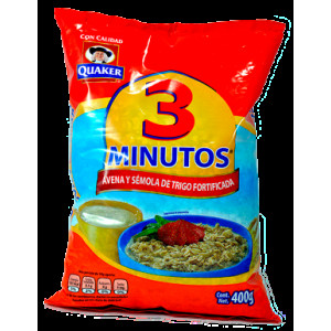 Avena tres minutos sobre 400g (7501761810455)