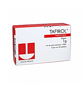 image of Tafirol 1G C 20 Tab