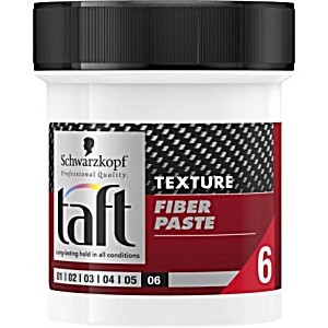 image of Schwarzkopf Taft Carbon Force Texturing Fiber Paste 130 ML