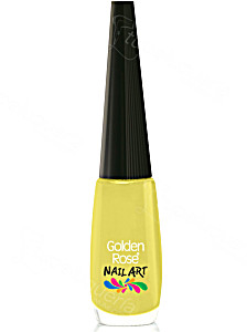 Лак-краска для рисования на ногтях Golden Rose Nail Art т.115 желтый (8691190701154)