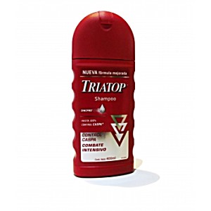 image of Shampoo Triatop Gel Rojo Anti-caspa 400ML