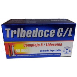 7501537102708 Upc Tribedoce C L Complejo B Lidocaina Sol Iny
