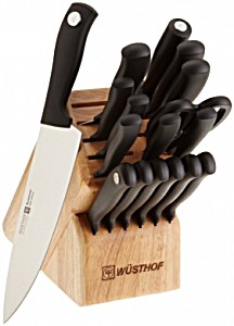 image of Wusthof Silverpoint Ii 18-piece Knife Set With Block