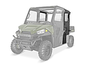 image of Polaris New Oem Canvas Rear Door Set Ranger Crew, 2879964