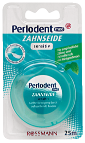 image of Perlodent Med Zahnseide Sensitiv