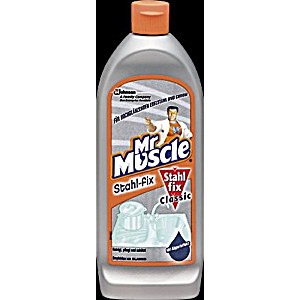 image of Mr Muscle Stahl-fix Classic Crema Acciaio 200 ML