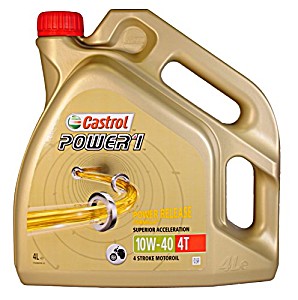 image of Castrol Motorenoel 10W-40 Power 1 4T, Hc-synt., 4 L