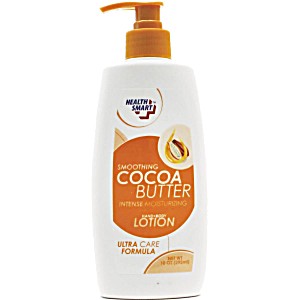 image of Health Smart 10 Oz. Pump Cocoa Butter Hand & Body Lotion HS-01142 Pack of 12