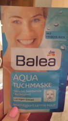 Balea Aqua Cloth Mask 1 Pieces (4010355023131)