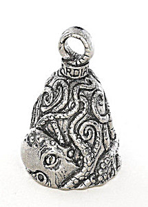 image of Kraken Guardian Bell Motorcycle Harley Accessory Gremlin Spirit Charm