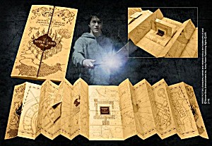 image of Harry Potter - Rplique 1 / 1 Carte Du Maraudeur