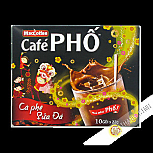 image of Caf Crme Soluble Pho Mac Coffee 10X22G Vietnam
