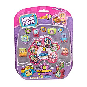 image of Mojipops Series 1 - 8 Pack (styles Vary) From the Entertainer