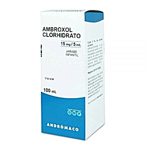 image of Ambroxol Pediatrico Jarabe 15 Miligramos 100