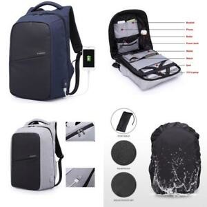 image of Fresion Laptop Rucksack Fr Ebooks Bis 15, 6 Mit USB Ladeanschluss Wasserdichte