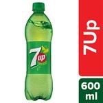 image of 7 Up Soft Drink - Lemon, 600 ML Bottle