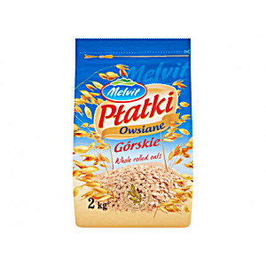 image of Melvit Płatki Owsiane Górskie 2 KG