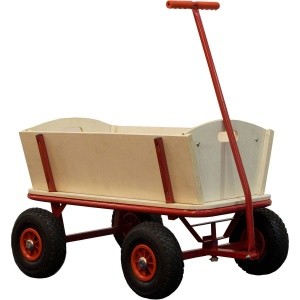 image of Bollerwagen Sunny Billy Holz Rot